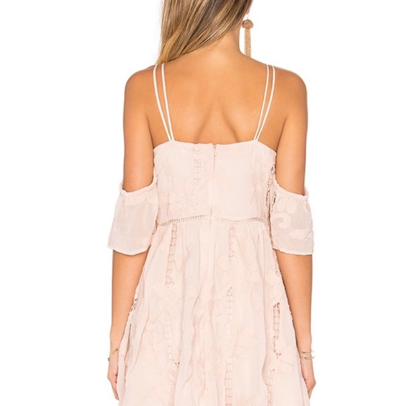 Lovers + Friends WISHFUL off shoulder
lace dress size 6 - Picture 3 of 11